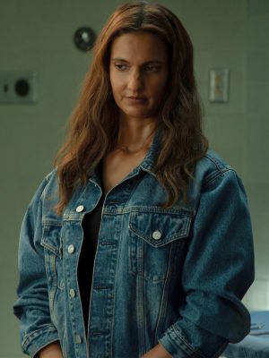 Poorna Jagannathan Lanterns 2026 Blue Denim Jacket