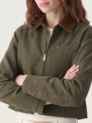 Renee Birdwhistle Neagley 2026 Green Cotton Jacket