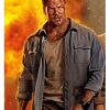 Runner 2026 Alan Ritchson Blue Cotton Jacket