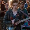 Sadie Sink O’Dessa 2025 Black Leather Jacket