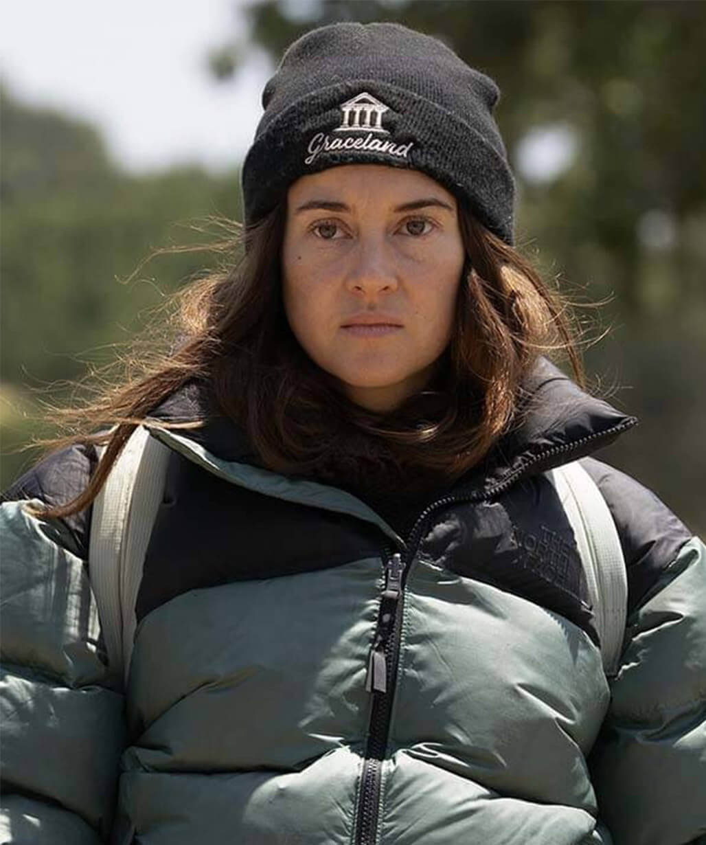 Shailene Woodley Paradise S02 Annie Puffer Jacket