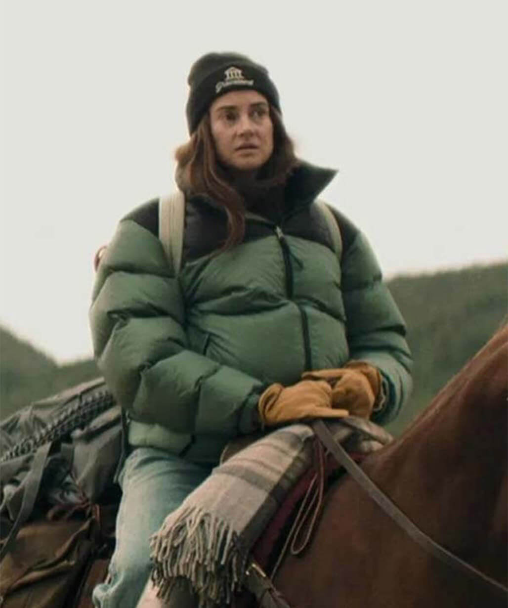 Shailene Woodley Paradise S02 Annie Puffer Jacket