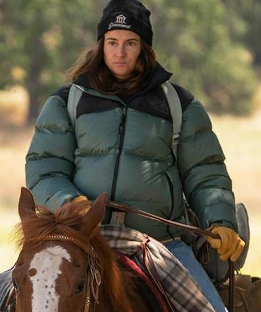 Shailene Woodley Paradise S02 Annie Puffer Jacket