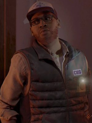Silent Hill Townfall 2026 Simon Ordell Green Puffer Vest