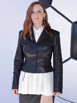 Ted Lasso S04 Faye Marsay Leather Jacket