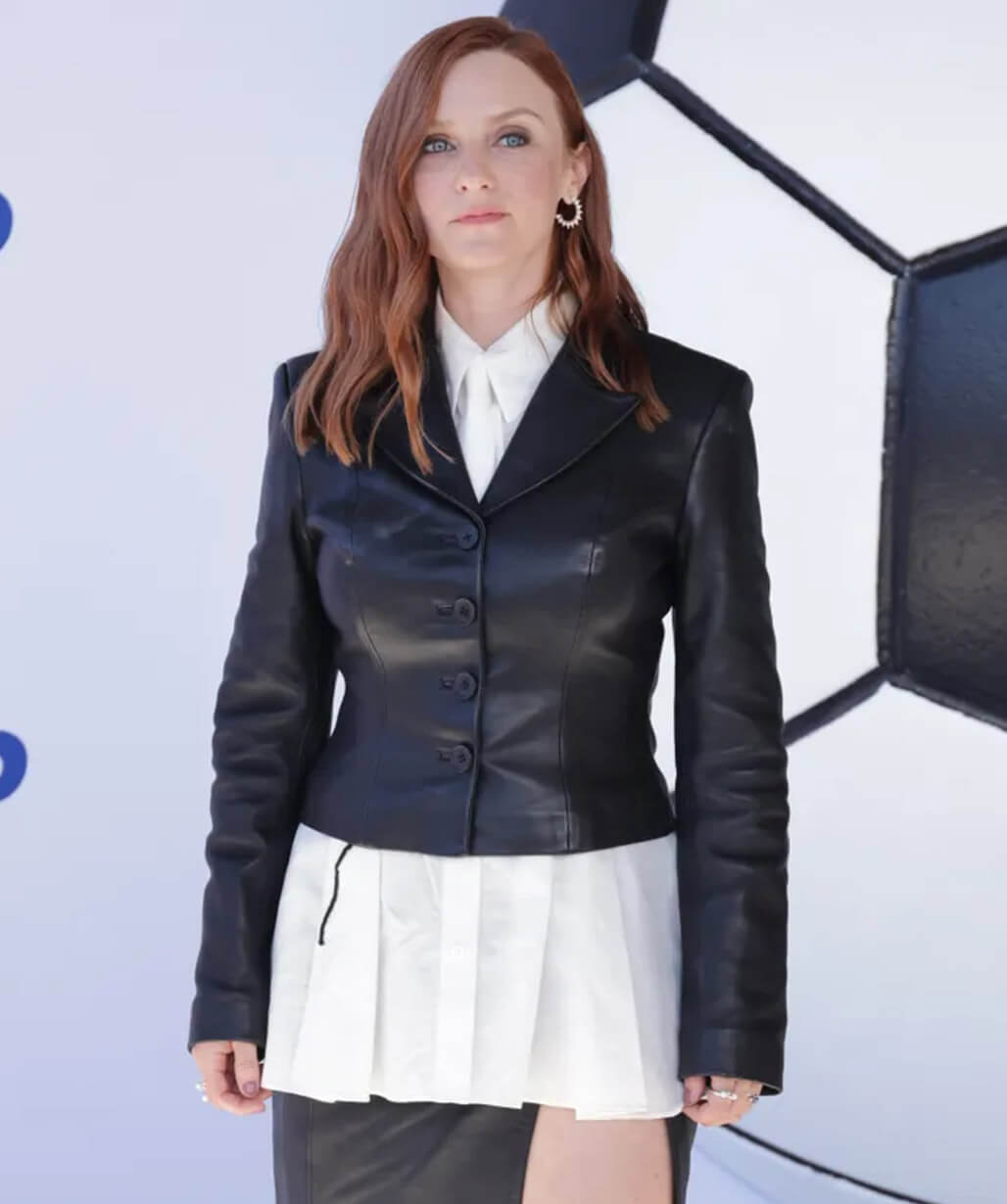 Ted Lasso S04 Faye Marsay Leather Jacket