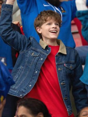 Ted Lasso S04 Grant Feely Blue Denim Jacket