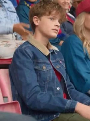 Ted Lasso S04 Grant Feely Blue Denim Jacket