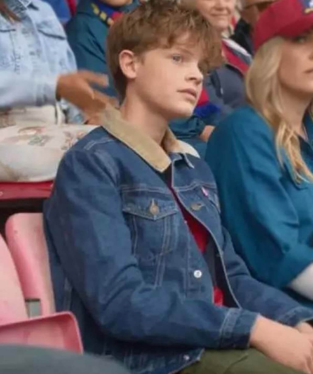 Ted Lasso S04 Grant Feely Blue Denim Jacket