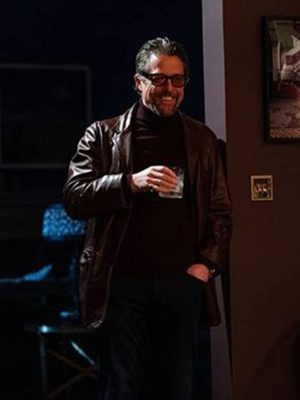 The Gentlemen S01 Hugh Grant Leather Blazer