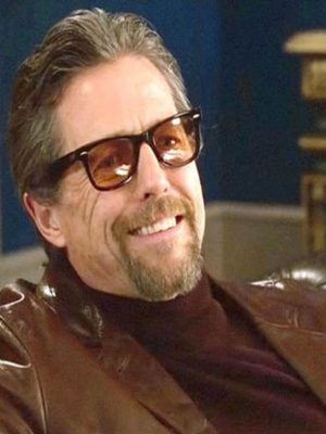 The Gentlemen S01 Hugh Grant Leather Blazer