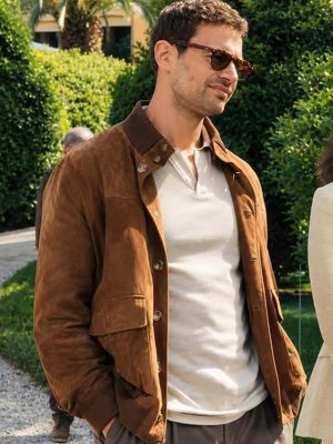 The Gentlemen S02 Eddie Horniman Brown Suede Jacket