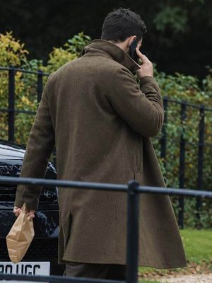 The Gentlemen S02 Eddie Horniman Brown Wool Coat