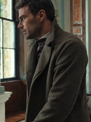 The Gentlemen S02 Eddie Horniman Brown Wool Coat
