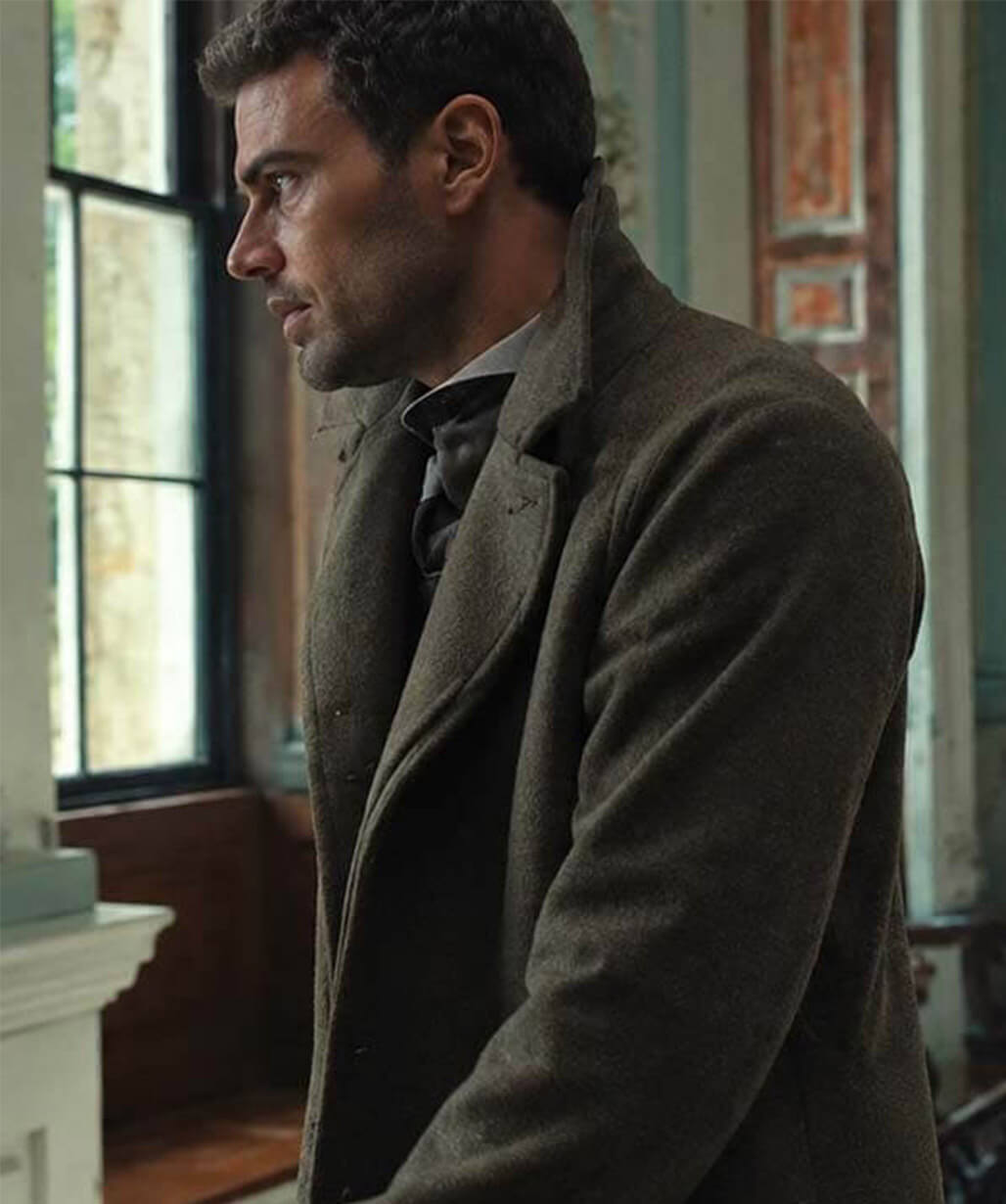 The Gentlemen S02 Eddie Horniman Brown Wool Coat