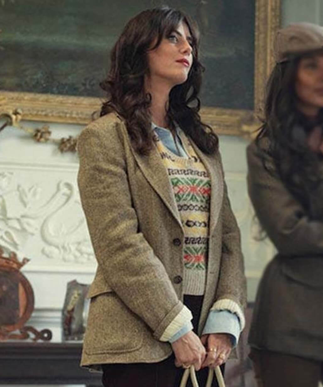 The Gentlemen S02 Kaya Scodelario Grey Blazer