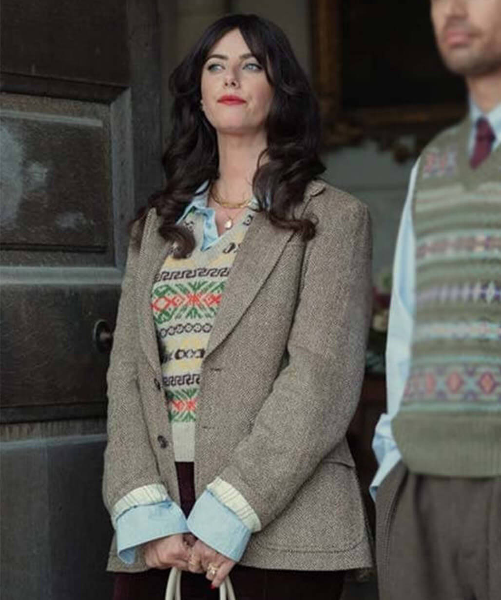 The Gentlemen S02 Kaya Scodelario Grey Blazer
