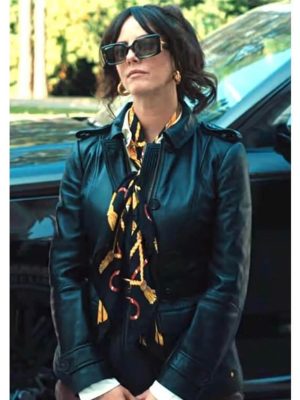 The Gentlemen S02 Susie Glass Black Leather Jacket