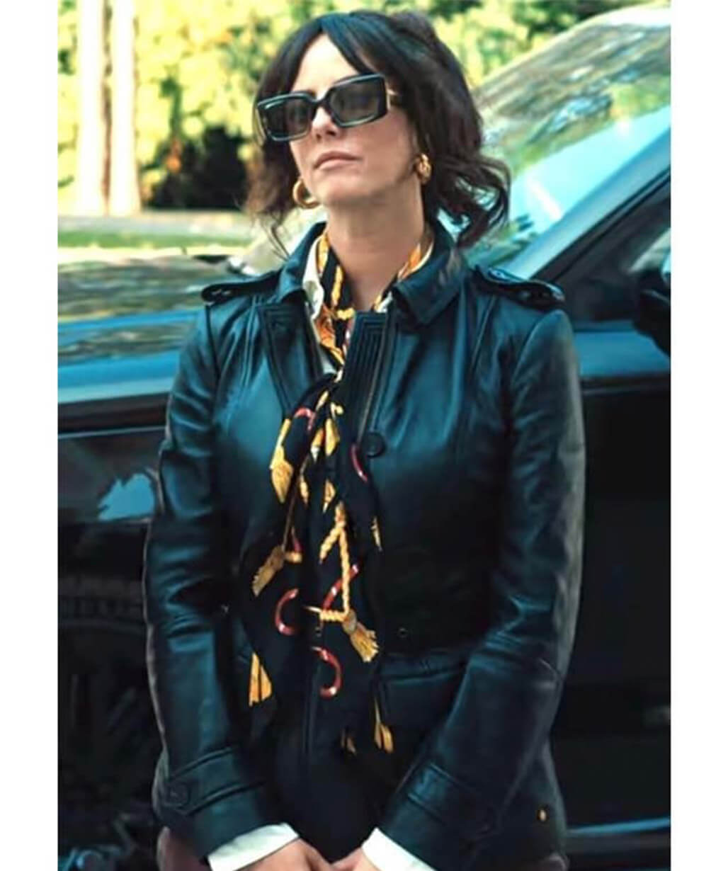 The Gentlemen S02 Susie Glass Black Leather Jacket