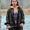 The Rescue 2027 Lorelei Olivia Mote Green Cotton Jacket