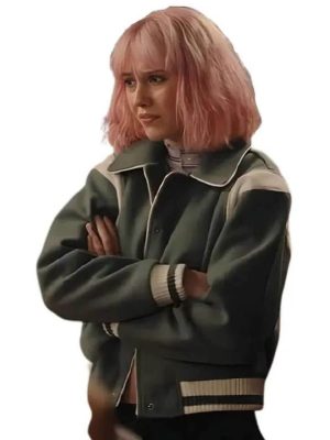 Trying 2026 Scarlett Rayner Green Wool Jacket