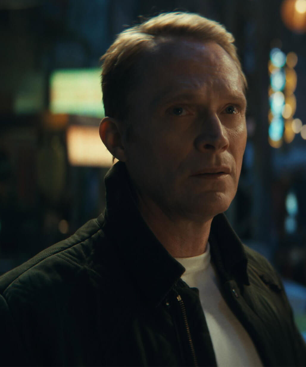 VisionQuest 2026 Paul Bettany Black Quilted Jacket