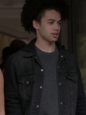 Zac Looker Elle 2026 Black Denim Jacket
