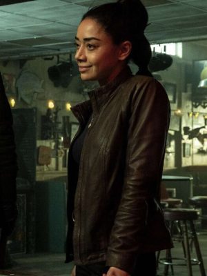 Aimee Garcia The Walking Dead: Dead City S03 Leather Jacket