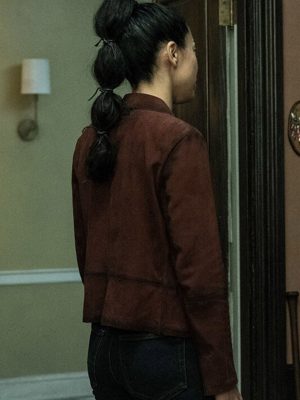 Aimee Garcia The Walking Dead: Dead City S03 Suede Jacket
