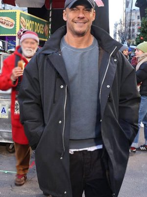 Alan Ritchson The Man with the Bag Black Hooded Jacket