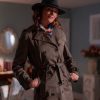 Allie & Andi 2026 Allison Chandler Grey Trench Coat