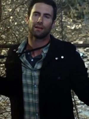 American Horror Story S02 Adam Levine Black Cotton Jacket