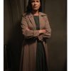 American Horror Story S02 Franka Potente Trench Coat