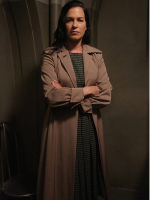 American Horror Story S02 Franka Potente Trench Coat