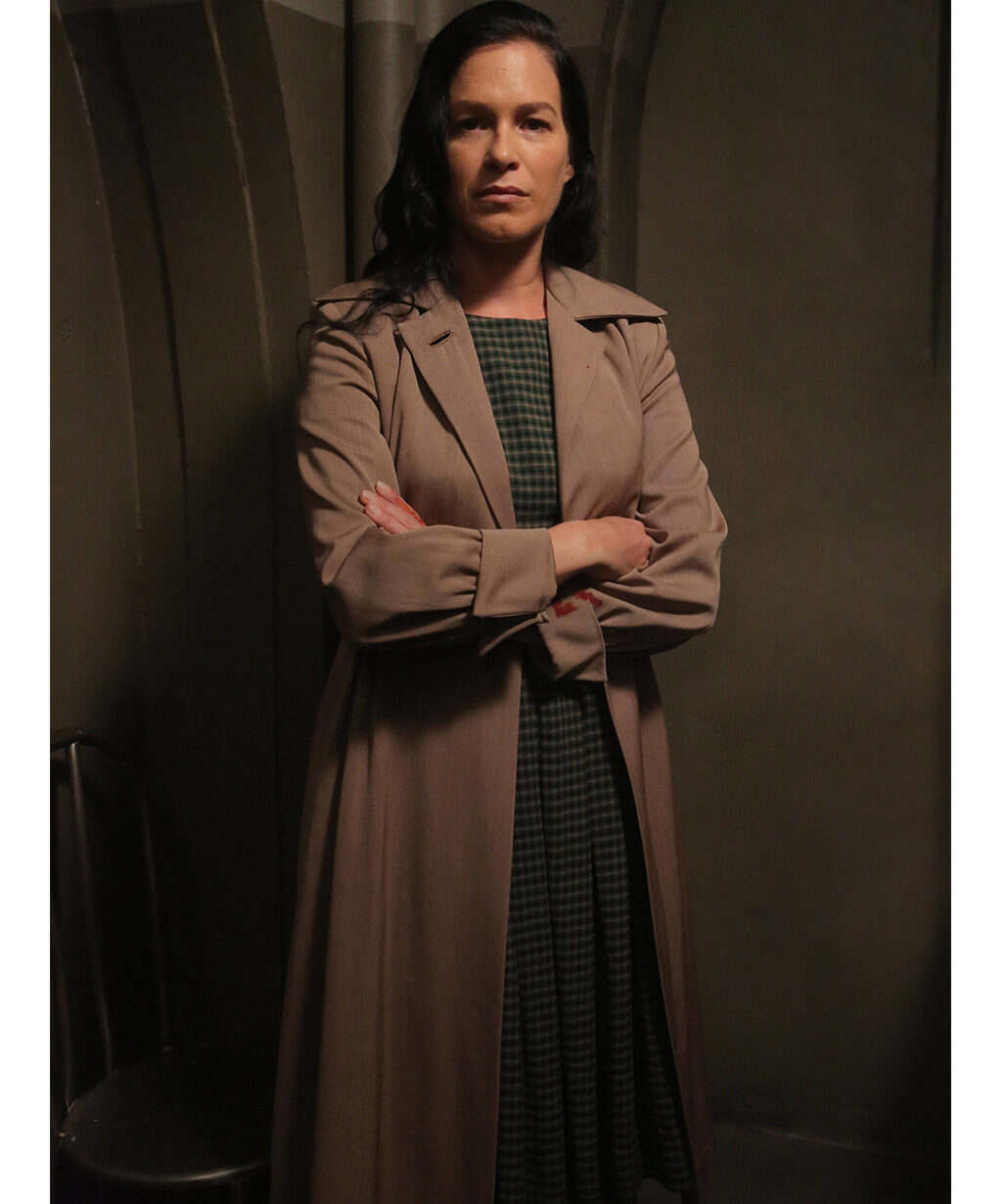 American Horror Story S02 Franka Potente Trench Coat