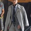 American Horror Story S05 Will Drake Grey Trench Coat