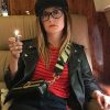 Billie Lourd American Horror Story S08 Black Leather Jacket