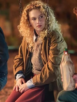 Carl Hollingsworth Line of Fire 2026 Brown Suede Coat
