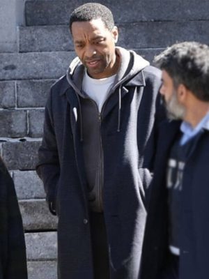 Chiwetel Ejiofor The Exorcist: Martyrs 2027 Grey Plaid Coat