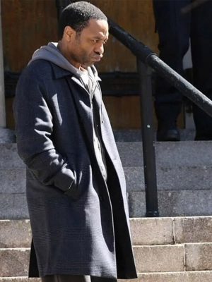 Chiwetel Ejiofor The Exorcist: Martyrs 2027 Grey Plaid Coat