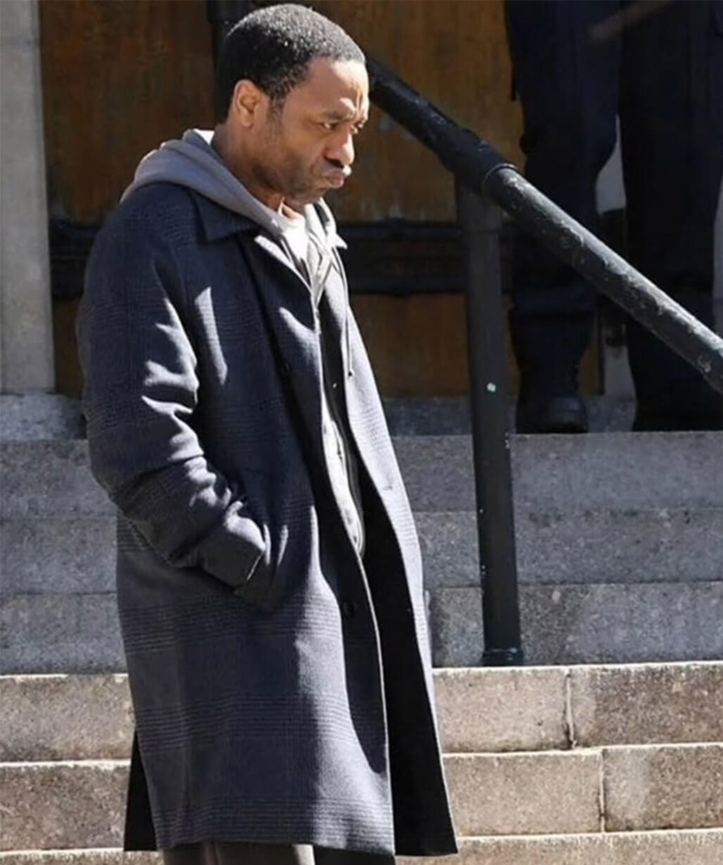 Chiwetel Ejiofor The Exorcist: Martyrs 2027 Grey Plaid Coat