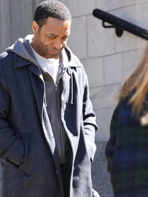 Chiwetel Ejiofor The Exorcist: Martyrs 2027 Grey Plaid Coat