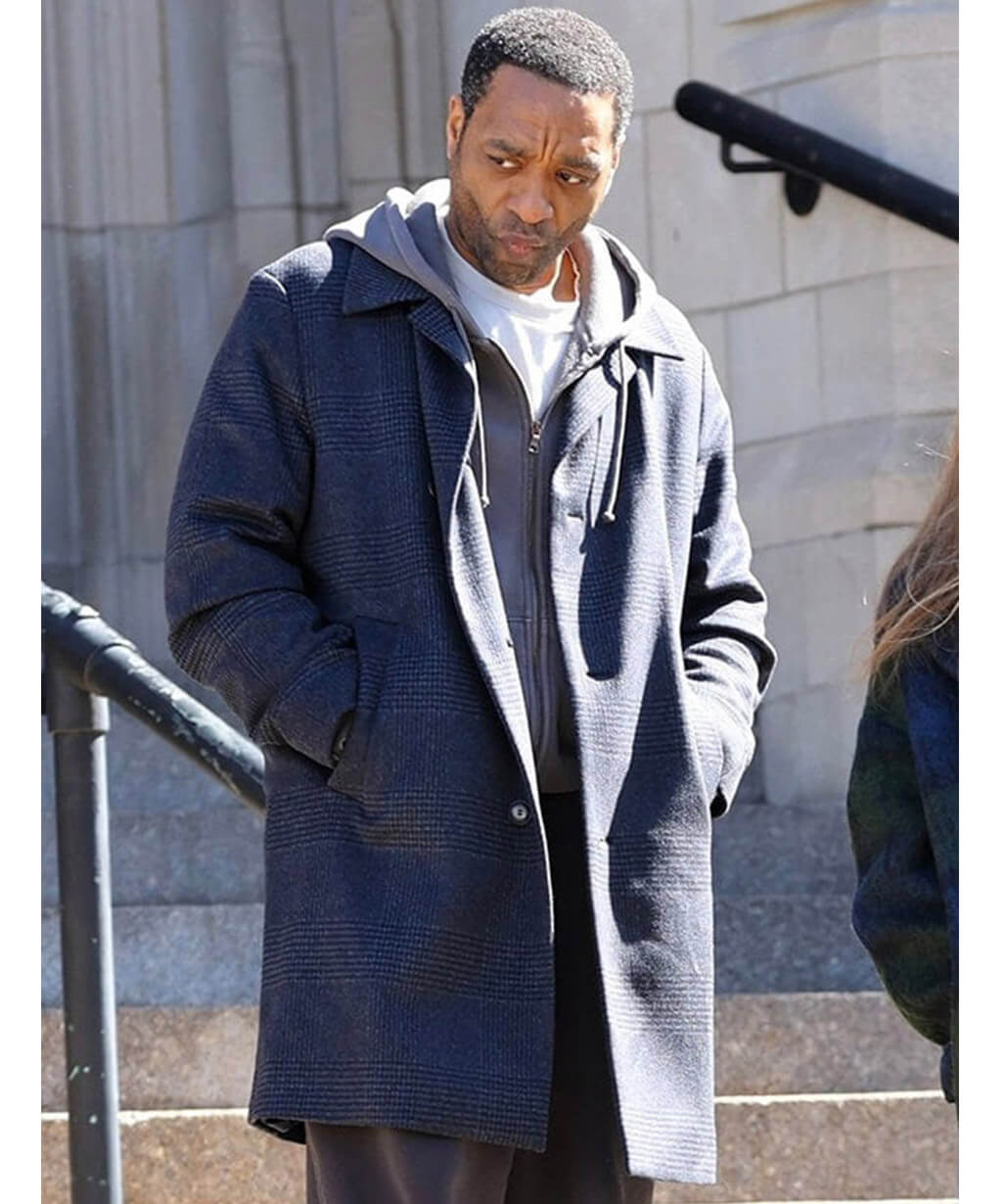 Chiwetel Ejiofor The Exorcist: Martyrs 2027 Grey Plaid Coat