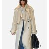 Daisy Edgar-Jones NYC 2026 Cotton Trench Coat