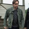 David Duchovny The X-Files Fox Mulder Green Jacket