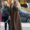 Emma Roberts American Horror Story S12 Brown Wool Coat