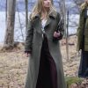 Hope Davis Line of Fire 2026 Jane Hollingsworth Wool Coat