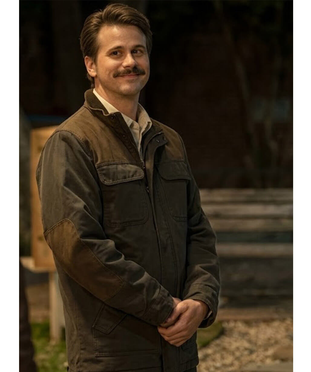 Jason Ritter Lanterns 2026 Brown Cotton Jacket