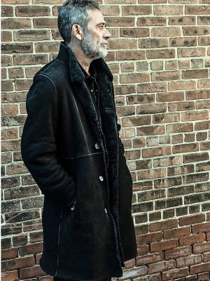 Jeffrey Dean Morgan The Walking Dead: Dead City S03 Suede Coat