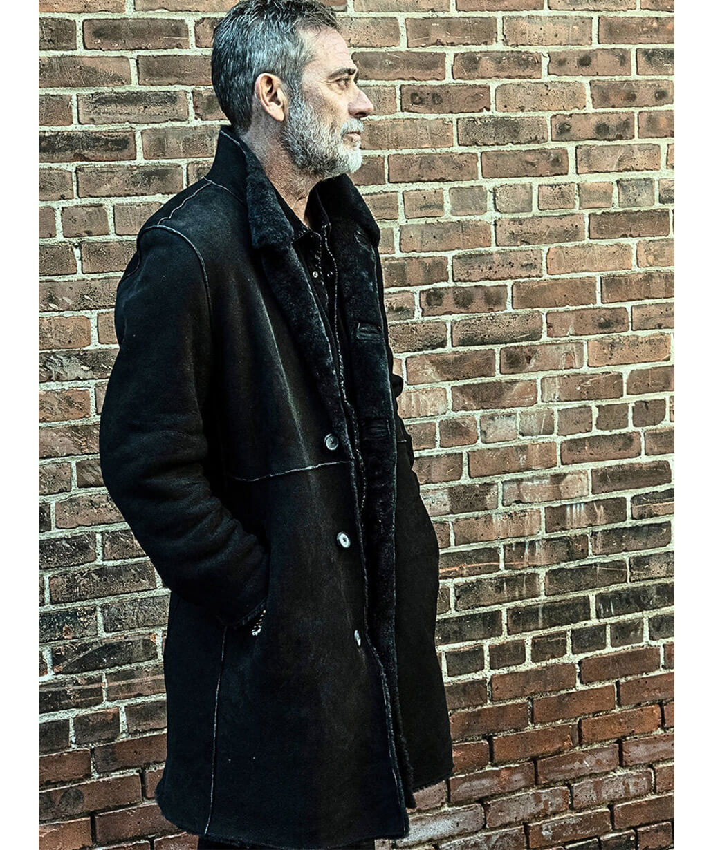 Jeffrey Dean Morgan The Walking Dead: Dead City S03 Suede Coat